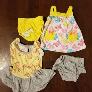 10/$25 2 Healthtex Newborn Summer Dresses